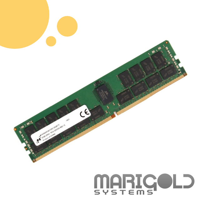 Micron 32GB DDR4 2Rx4 PC4-25600 3200MT/s MTA36ASF4G72PZ-3G2R