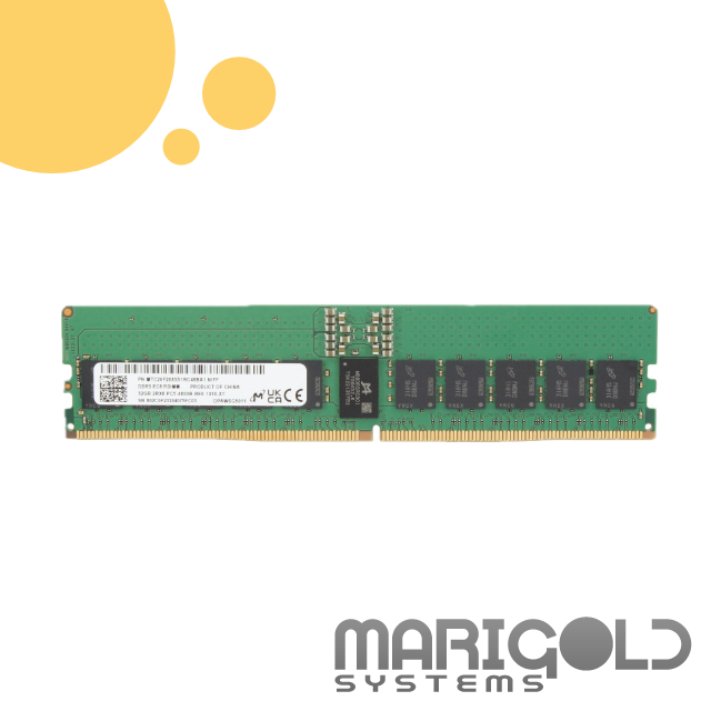 Micron 48GB 2Rx8 PC5-38400 4800MT/s MTC20F208XS1RC48BB1R
