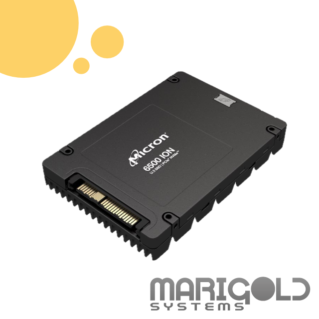 Micron 6500 ION 30.72TB U.3 G4 NVMe SSD 1DWPD MTFDKCC30T7TGR-1BK1DFCYYR