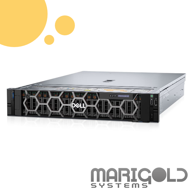 Dell PowerEdge R7625 -  2x AMD EPYC 9354 3.25Ghz 32C/64T • 768GB RAM • 2x800GB SAS SSD • 4x1.92TB SAS 24G SSD • PERC H965i (24G)